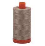 Aurifil 50wt Cotton Thread  2325 Linen  1422 yd Spool  Quilting & Piecing Thread