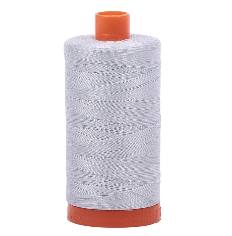 Aurifil 50wt Cotton Thread  2600 Dove  1422 yd Spool  Quilting & Piecing Thread