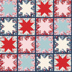Hip Hip Hooray Liberty  Fat Quarter  Poppie Cotton Quilting Fabric