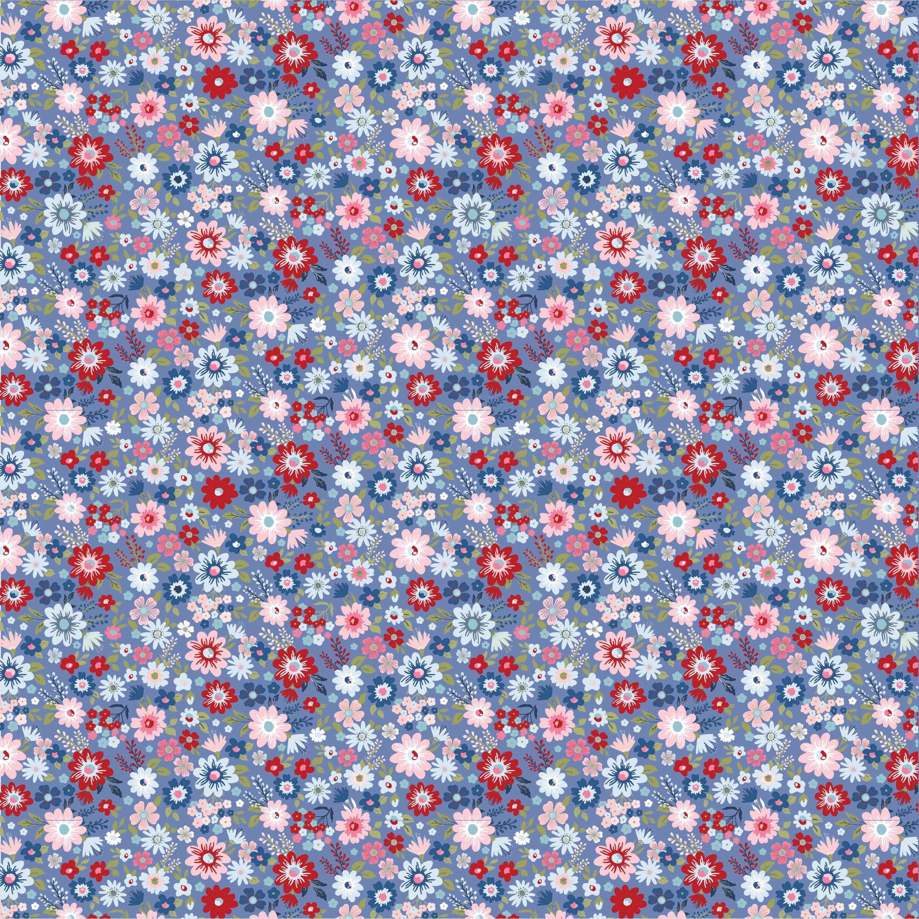 Hip Hip Hooray Liberty  Fat Quarter  Poppie Cotton Quilting Fabric