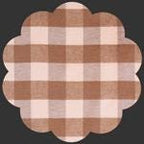AGF Highlands Flannel  Buffalo Plaid Mini Mocha | Yarn Dyed Double Brushed Cotton Flannel | 200gsm | 43/44"