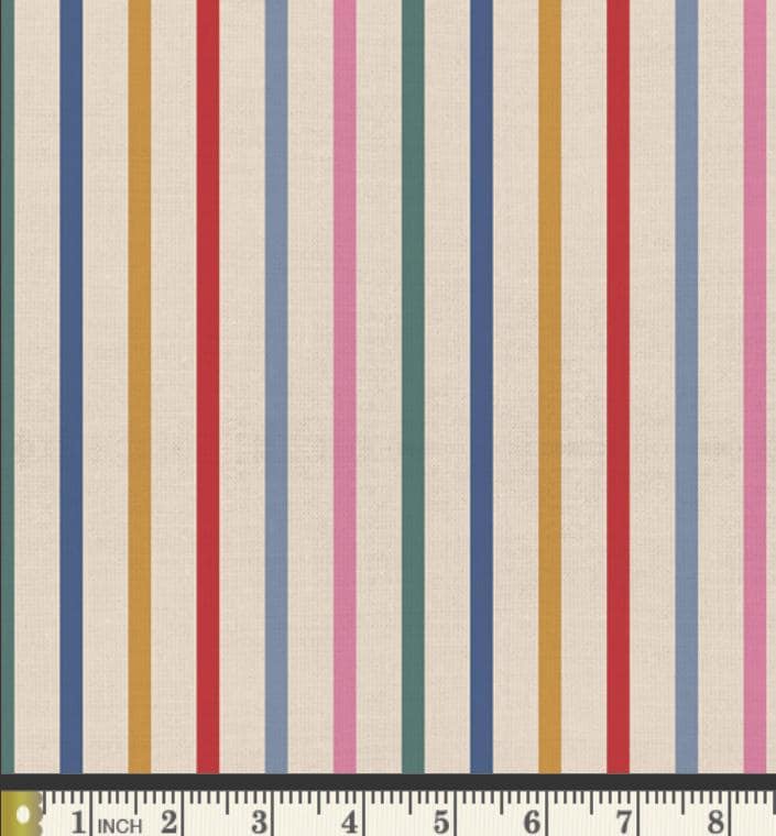 Stripe in Sundress from Picnic Wovens by Suzy Quilts for Art Gallery Fabrics