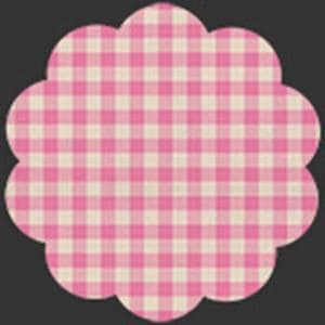 Bubblegum Pink Gingham Fabric from Picnic Wovens by Suzy Quilts for Art Gallery Fabrics  Yarn Dyed Woven - 100% Premium Cotton - 57/58"