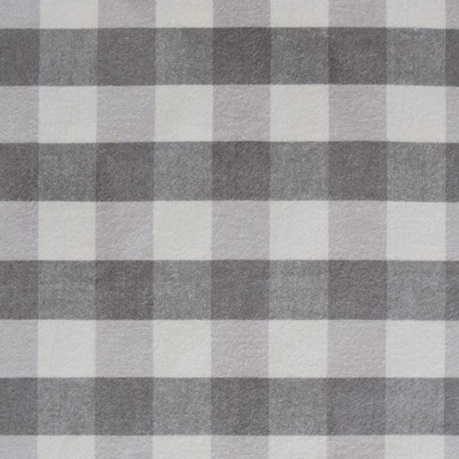 AGF Highlands Flannel  Buffalo Plaid Mini Mink | Yarn Dyed Double Brushed Cotton Flannel | 200gsm | 43/44"