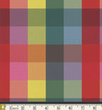 Large Plaid in Rainbow  Picnic Wovens by Suzy Quilts for Art Gallery Fabrics  Yarn Dyed Woven - 100% Premium Cotton - 57/58"