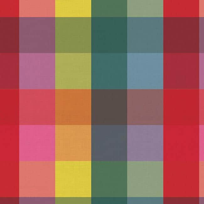 Large Plaid in Rainbow  Picnic Wovens by Suzy Quilts for Art Gallery Fabrics  Yarn Dyed Woven - 100% Premium Cotton - 57/58"