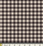 Yarn Dyed Woven Gingham in Licorice from Picnic Wovens by Suzy Quilts for Art Gallery Fabrics  100% Cotton - 57/58"