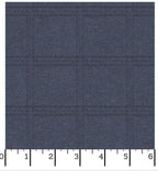 Woolies Flannel Tartan Grid  Navy | Bonnie Sullivan | Maywood Studio