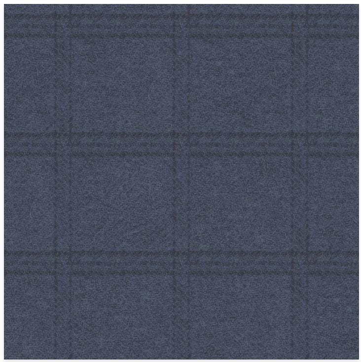 Woolies Flannel Tartan Grid  Navy | Bonnie Sullivan | Maywood Studio