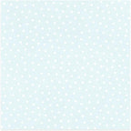 Little Lambies Woolies Flannel  Polka Dots  Light Aqua/White | Bonnie Sullivan for Maywood Studio