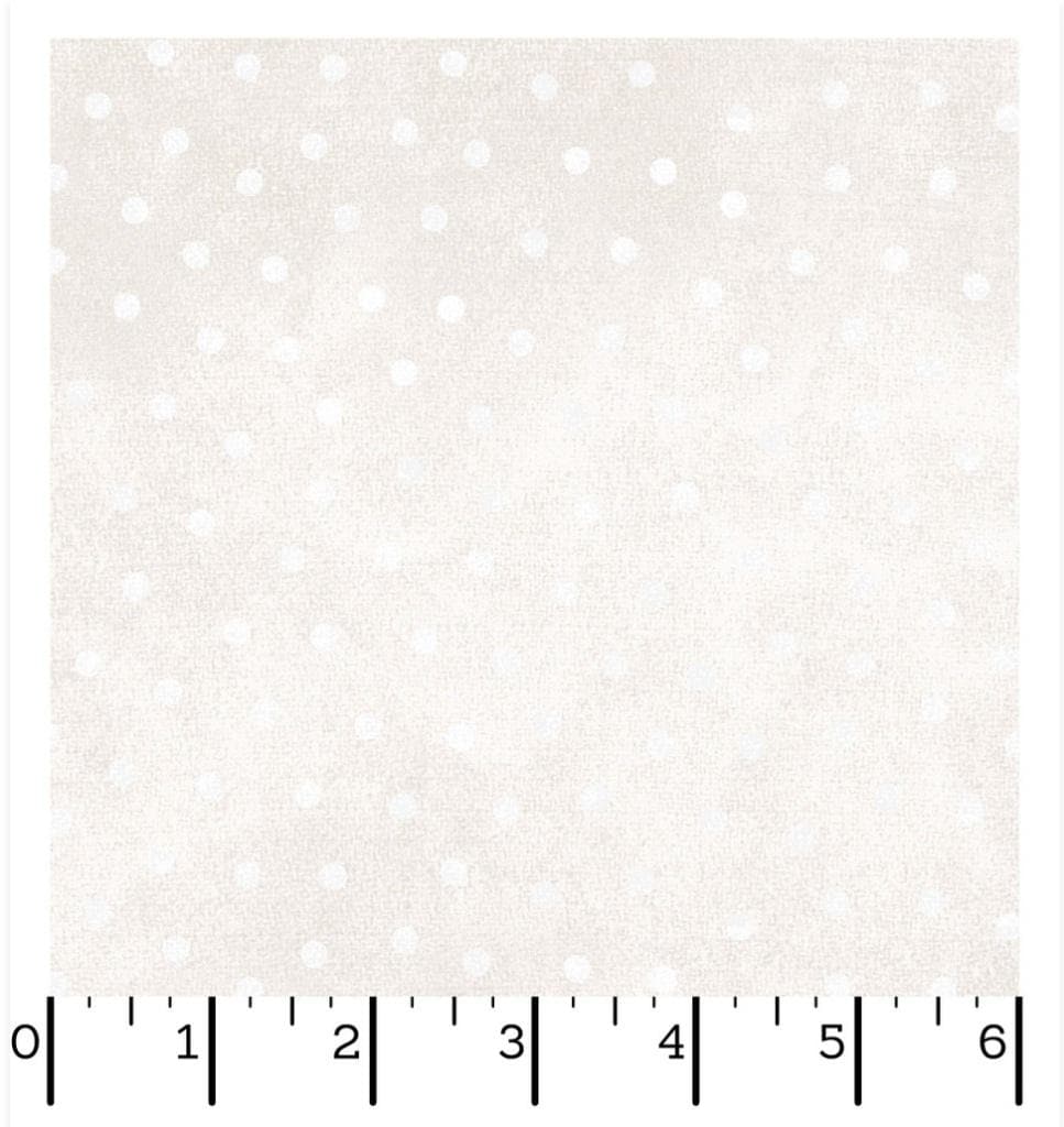 Woolies Flannel Polka Dots  Light Cream | Bonnie Sullivan for Maywood Studio