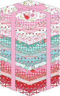 Smitten Chicken Fat Quarter Bundle  21 Fat Quarters  Poppie Cotton Floral Quilting Fabric