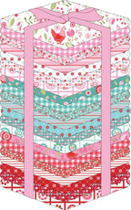 Smitten Chicken Fat Quarter Bundle  21 Fat Quarters  Poppie Cotton Floral Quilting Fabric