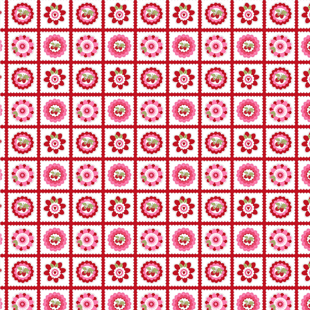 Smitten Chicken Fat Quarter Bundle  21 Fat Quarters  Poppie Cotton Floral Quilting Fabric