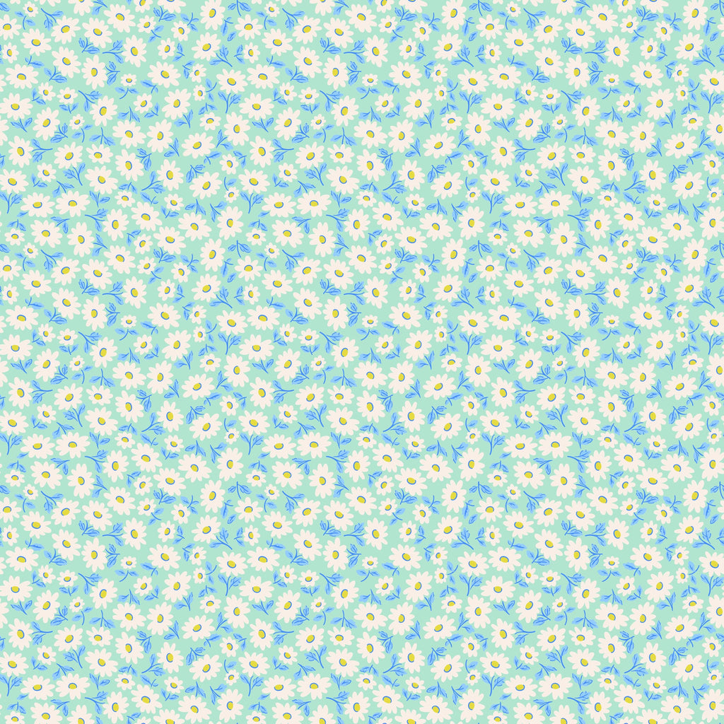 Bluebells & Buttercups Fat Quarter Bundle  Elea Lutz Floral Quilting Cotton Fabric