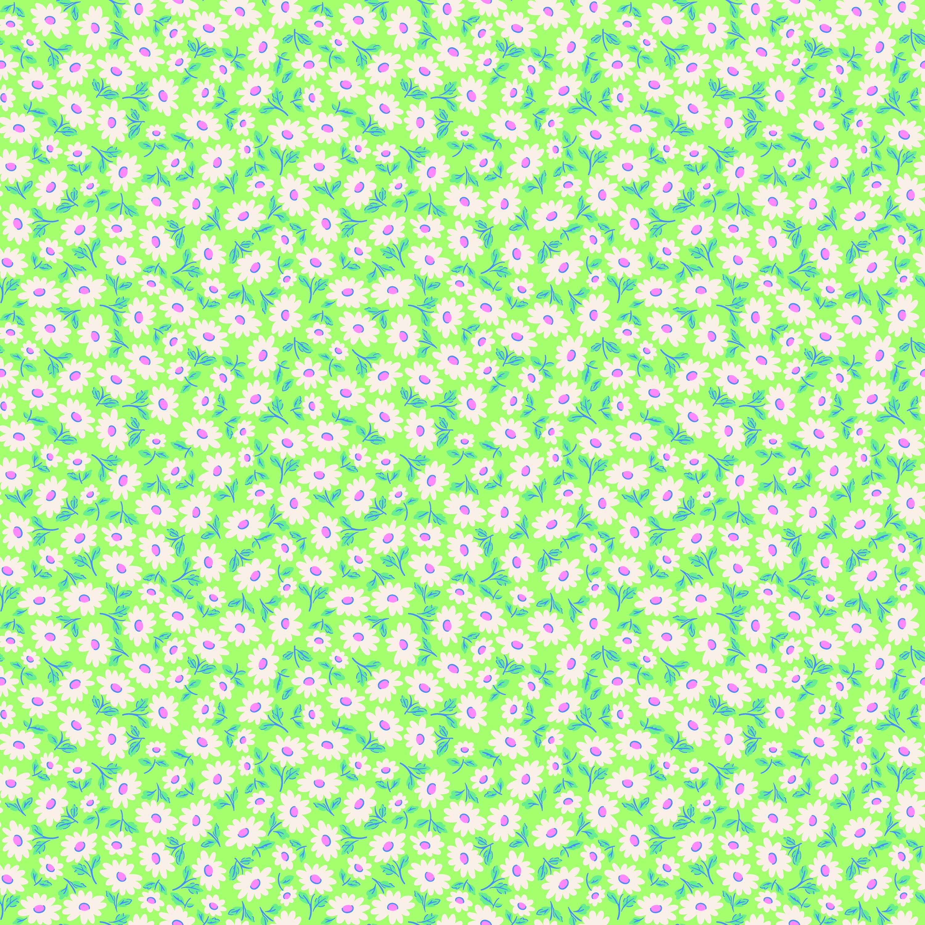 Bluebells & Buttercups Fat Quarter Bundle  Elea Lutz Floral Quilting Cotton Fabric