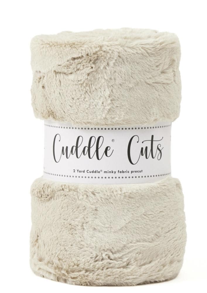 Luxe Cuddle® Hide Minky Fabric | 2 Yard Precut | Champagne | Shannon Fabrics