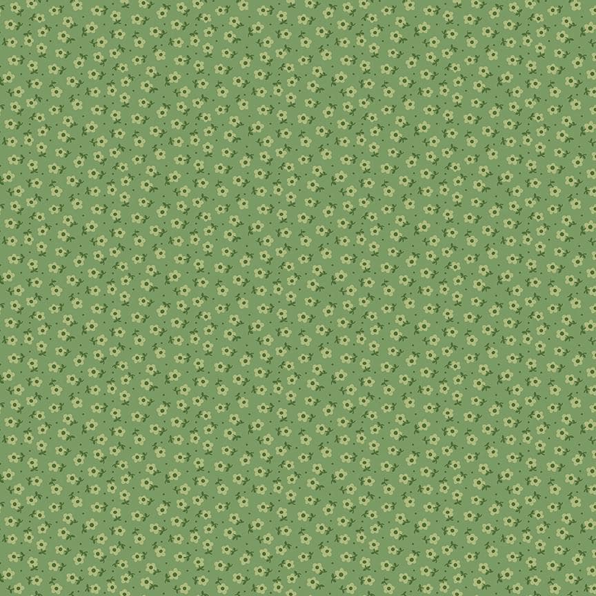 Mercantile Tenderhearted Basil  Lori Holt  Riley Blake Designs Quilting Cotton Fabric  43/44"  Yardage