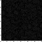 Black Tonal Blender  Solitaire Jasmine by Maywood Studio  Quilting Cotton Fabric by the Yard