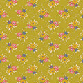 Frida Lime TIL130119 | Tilda Basics Creating Memories | Quilting Cotton Fabric | Continuous Yardage