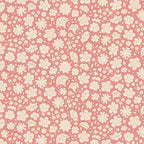 Carla Pink TIL130118 | Tilda Basics Creating Memories | Quilting Cotton Fabric | Continuous Yardage