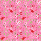 Smitten Chicken Fat Quarter Bundle  21 Fat Quarters  Poppie Cotton Floral Quilting Fabric