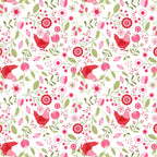 Smitten Chicken Fat Quarter Bundle  21 Fat Quarters  Poppie Cotton Floral Quilting Fabric