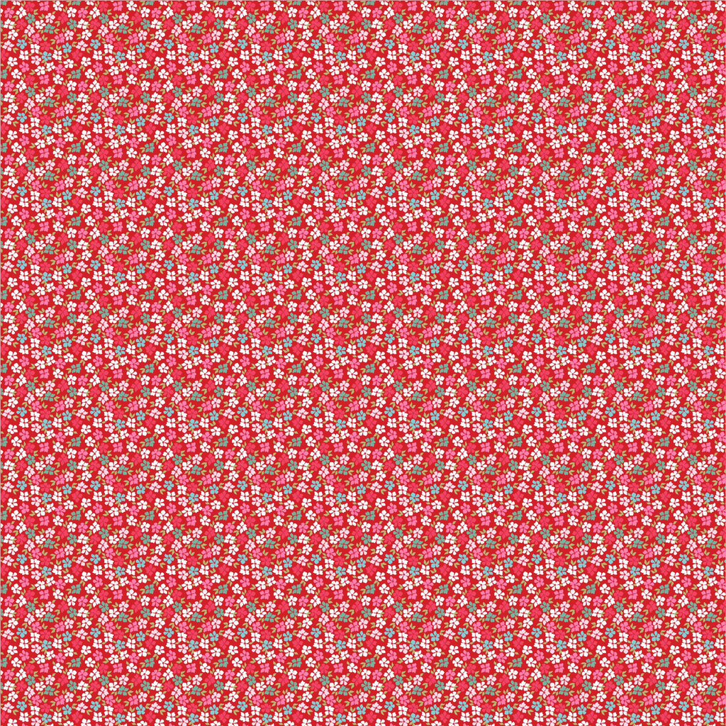 Smitten Chicken Fat Quarter Bundle  21 Fat Quarters  Poppie Cotton Floral Quilting Fabric
