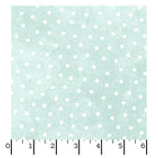 Snowtop Mountain Flannel Dots Aqua  Bonnie Sullivan  MASF18506Q  Christmas Winter Cotton Flannel Yardage