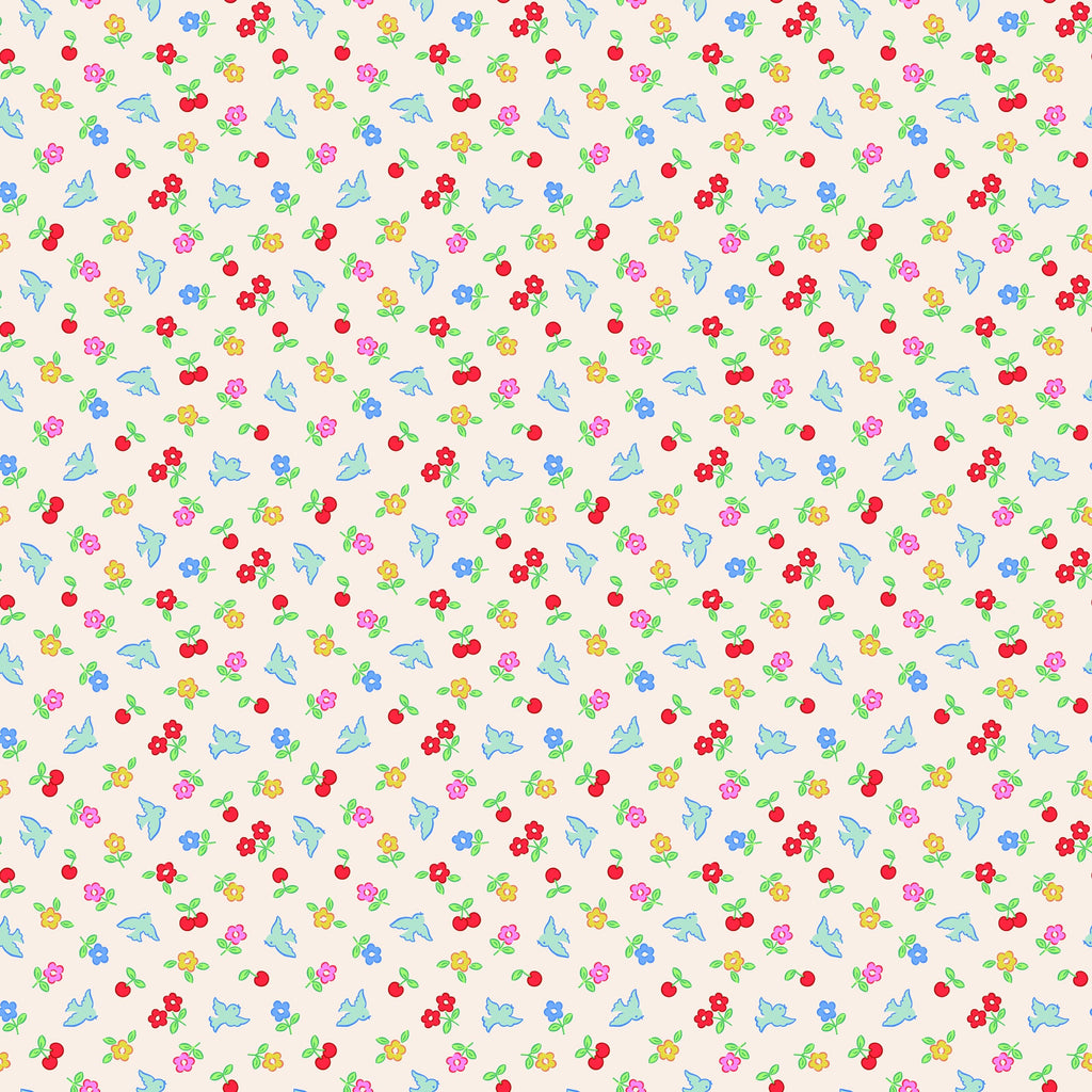 Bluebells & Buttercups Fat Quarter Bundle  Elea Lutz Floral Quilting Cotton Fabric