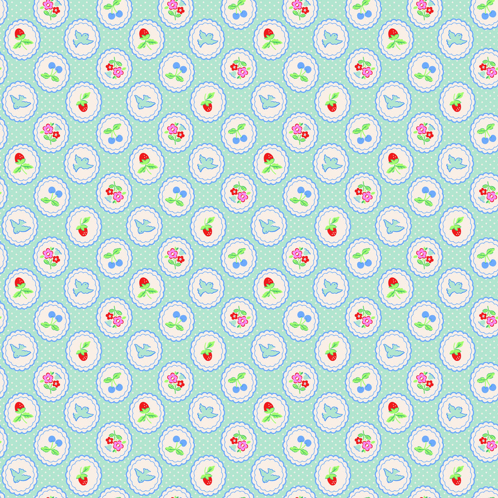 Bluebells & Buttercups Fat Quarter Bundle  Elea Lutz Floral Quilting Cotton Fabric