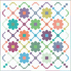Christa Quilts Daisy Chain Quilt Pattern  Riley Blake Designs  Full Color Instructions