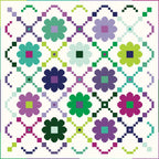 Christa Quilts Daisy Chain Quilt Pattern  Riley Blake Designs  Full Color Instructions