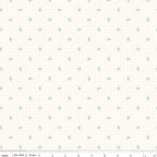 Bee Backgrounds Daisy   Teal  Lori Holt  Riley Blake Designs Quilting Cotton Fabric  43/44"  Yardage