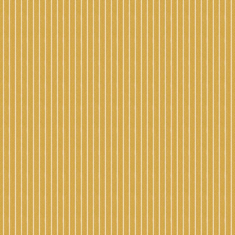 Tilda Creating Memories – Stripe Yellow Woven Cotton Fabric | Tone Finnanger