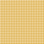 Gingham Yellow TIL160065 | Tilda Basics Creating Memories | Woven Cotton Fabric | Continuous Yardage