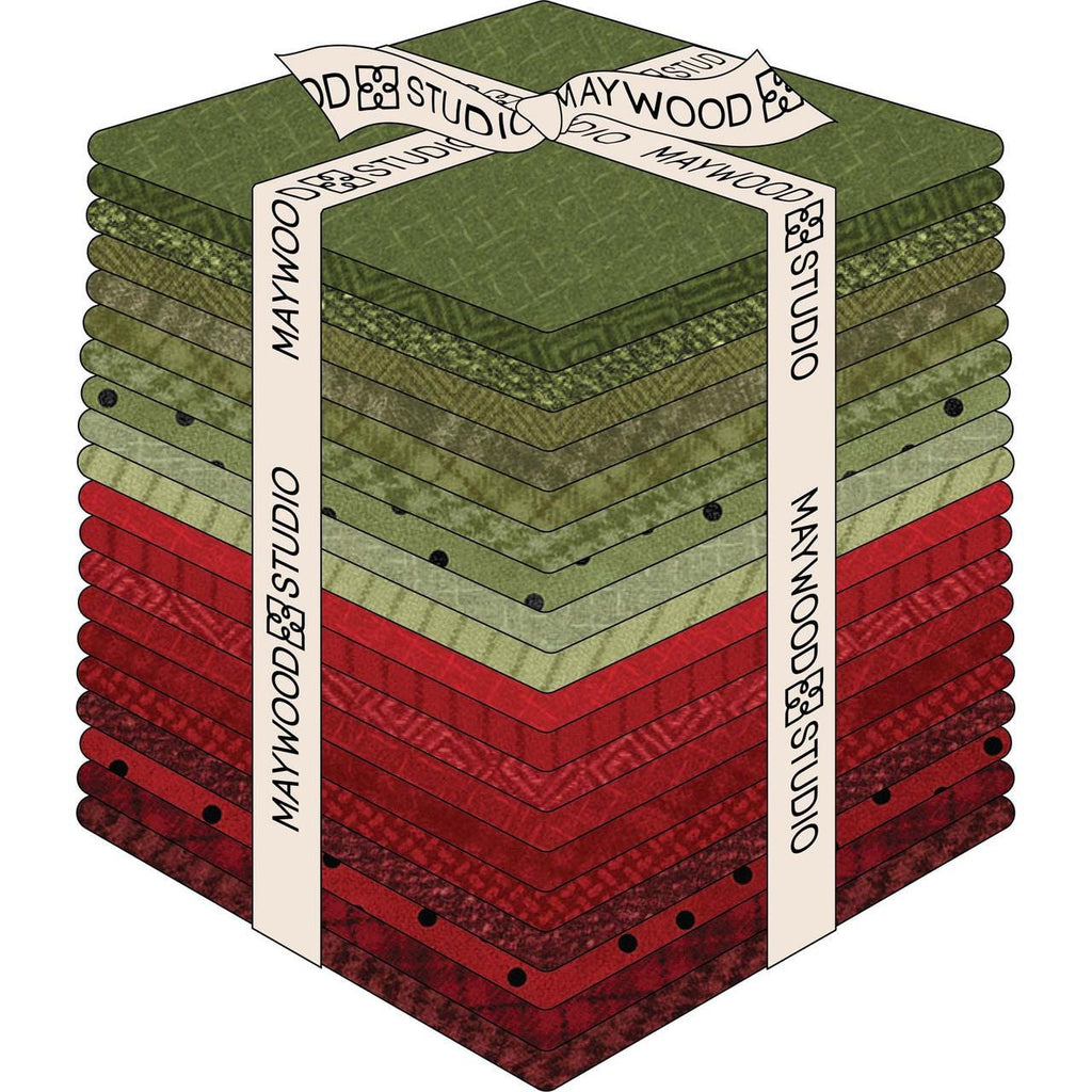 Holiday Warmth Woolies Flannel | Fat Quarter Bundle | 20 Pieces | Bonnie Sullivan For Maywood Studio