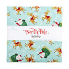 The North Pole 5 Stacker -  42 pcs - Riley Blake Designs - Christmas Flannel