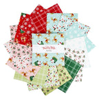 The North Pole 5 Stacker -  42 pcs - Riley Blake Designs - Christmas Flannel