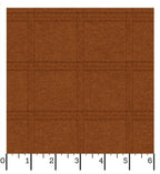 Woolies Flannel Tartan Grid Yardage · Burnt Orange · Bonnie Sullivan · Maywood Studio