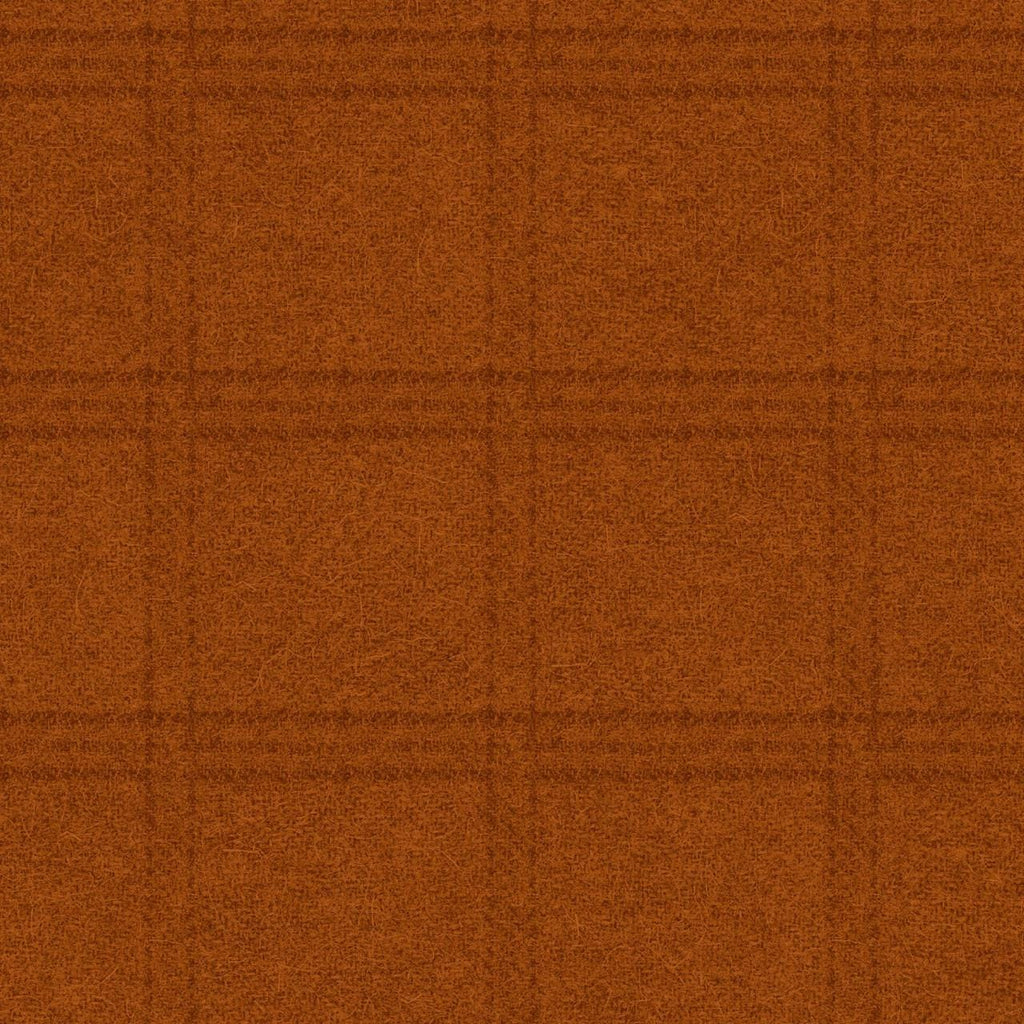 Woolies Flannel Tartan Grid Yardage · Burnt Orange · Bonnie Sullivan · Maywood Studio