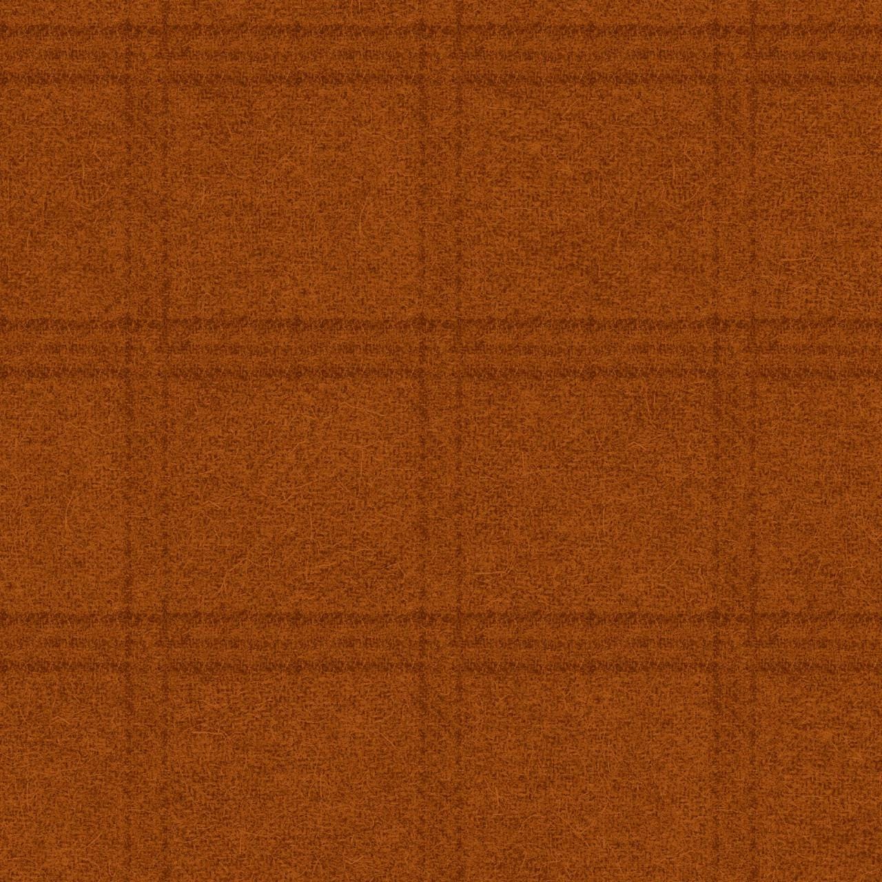 Woolies Flannel Tartan Grid Yardage · Burnt Orange · Bonnie Sullivan · Maywood Studio