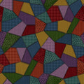 Woolies Patchwork Flannel Fabric, Multi | Bonnie Sullivan for Maywood Studio