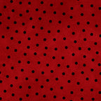 Woolies Polka Dot Flannel  Deep Red Polka Dots | Bonnie Sullivan for Maywood Studio | MASF18506R