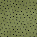 Woolies Flannel – Green with Black Polka Dots | Bonnie Sullivan | Maywood Studio