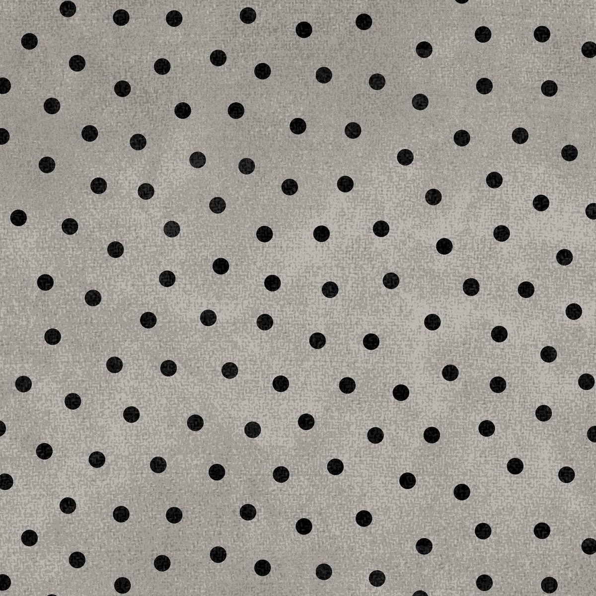Woolies Flannel – Gray with Black Polka Dots | Bonnie Sullivan | Maywood Studio