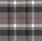 Robert Kaufman Mammoth Flannel Smoke Gray Plaid Fabric   SRKF16423293  Double Brushed Cotton Flannel