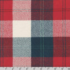 Mammoth Flannel Americana Plaid Fabric  Robert Kaufman SRKF14877202  Double Brushed Cotton Yardage