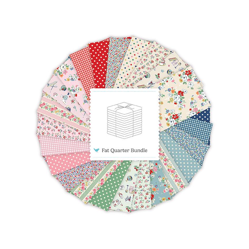 Cath Kidston® Signature Collection Fat Quarter Bundle, 24 Pcs.
