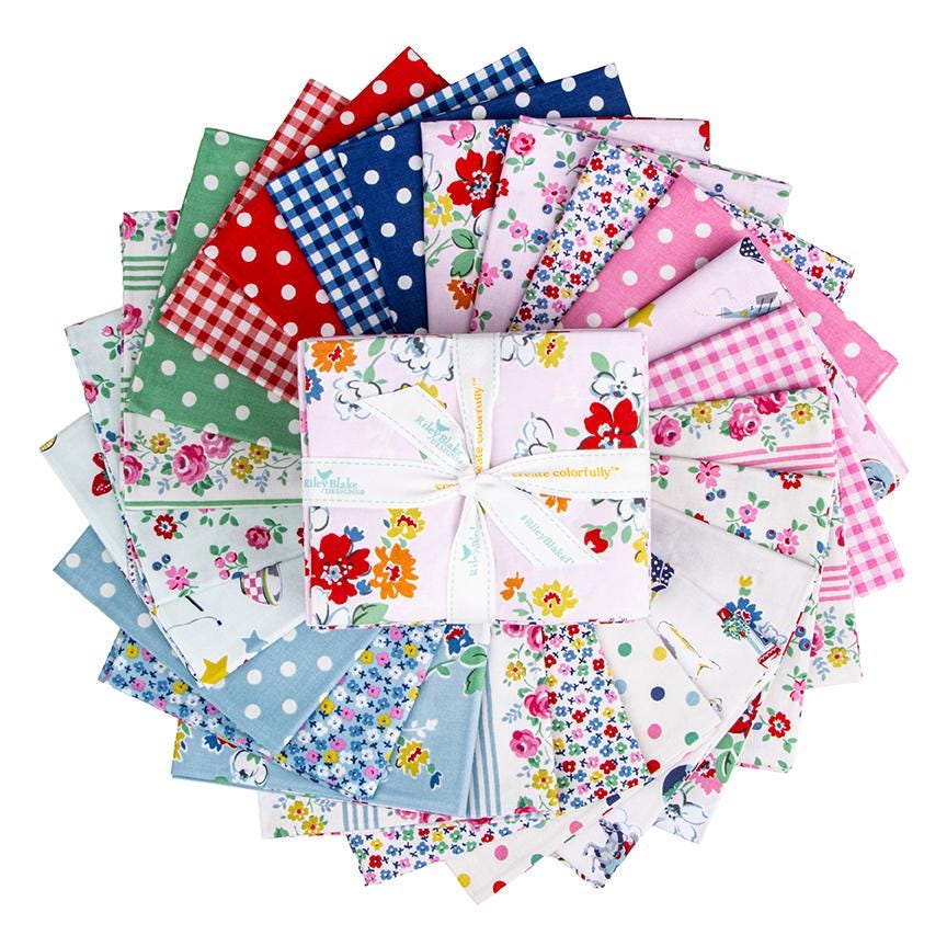 Cath Kidston® Signature Collection Fat Quarter Bundle, 24 Pcs.